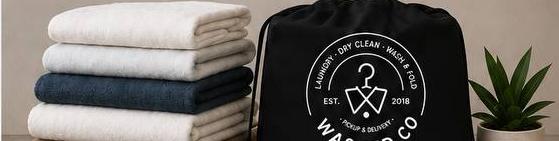 Folded towels and linens